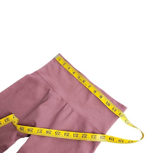 SET Active Womens Sculpt Flex High Rise Leggings, Mauve, Athletic, Size Small - Picture 3 of 9